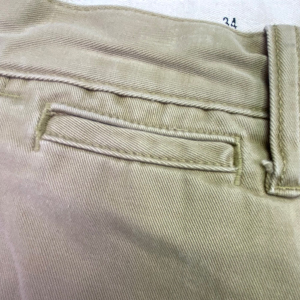 Eddie Bauer Pants Men's 34x34 Khaki Chino Legend Wash Straight Leg Office Wear - Picture 6 of 11